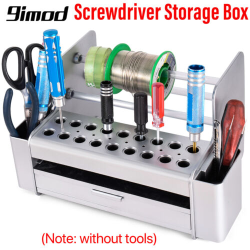 9IMOD Screwdriver Storage Rack RC Repair Tool Kit Shelf Desktop Organizer Holder