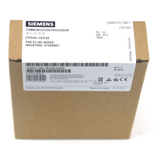 New Siemens 6GK7343-1EX30-0XE0 6GK7 343-1EX30-0XE0  in Sealed Box Fast Delivery