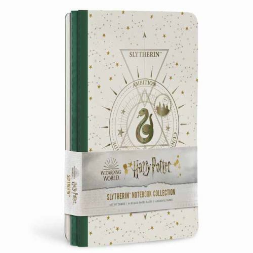 Harry Potter: Slytherin Constellation Sewn Notebook Collection (Set of 3) (Harr