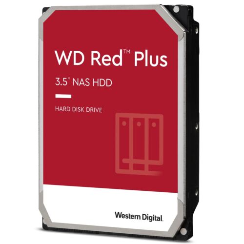 WD – Red Plus 12TB Internal SATA NAS Hard Drive for Desktops -WDBC9V0120HH1-WRSN