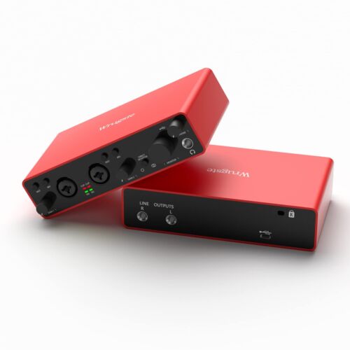 Audio Interface for Recording Podcasting and Streaming Ultra-low Latency Plug…