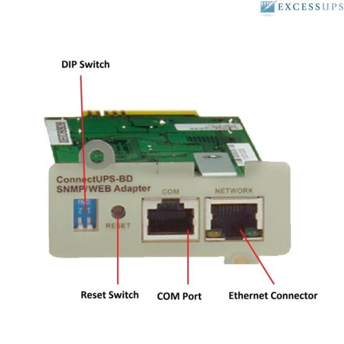 Eaton Network Remote Management Card WEB/SNMP GigabitE ConnectUPS-BD for UPS/PDU