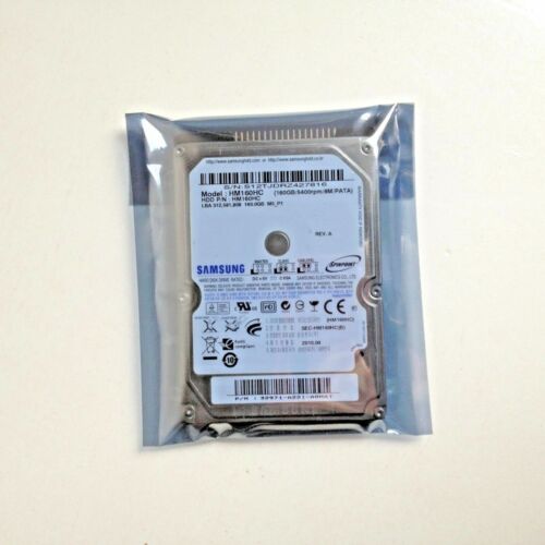 SAMSUNG 160 GB 5400 RPM IDE 2.5″ (HM160HC) Internal Hard Drive HDD