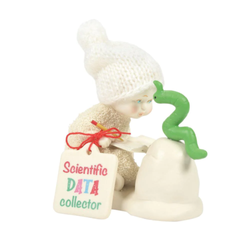 Department 56 Snowbabies 6009930 Scientific Data Collector NEW For 2022 Scientif