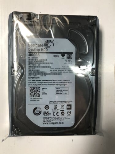 Seagate DELL  HDD ST4000DM000 4TB 64MB Cache SATA 3.5″ FWCC52 0VF3T3