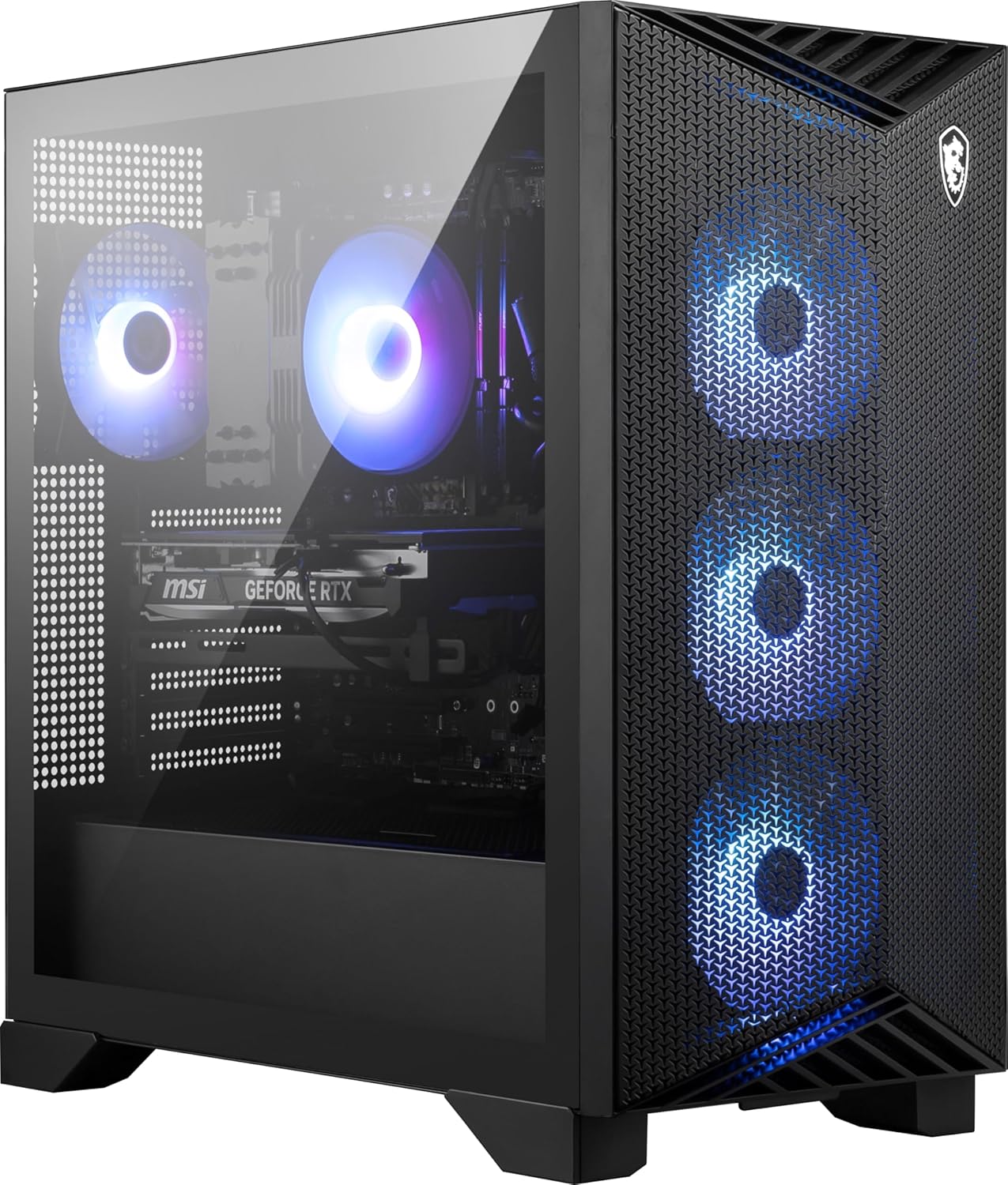 [2024] MSI Aegis R2 C14NUF9-829US (Intel Core i9-14900F, 128GB DDR5 RAM, 2X 2TB NVMe SSD, NVIDIA GeForce RTX 4070 Ti Super, Windows 11) Gaming Desktop PC