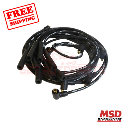 MSD Spark Plug Wire Set fits Plymouth Cuda 1970-1971