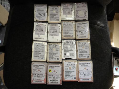 Lot of Twenty-500GB/640GB/750GB 2.5″ NON-WORKING LAPTOP hdd sata DRIVES-failed