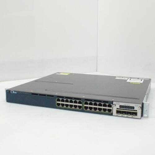 CISCO WS-C3560X-24T-L V05 24-Port Gigabit Ethernet Network Switch