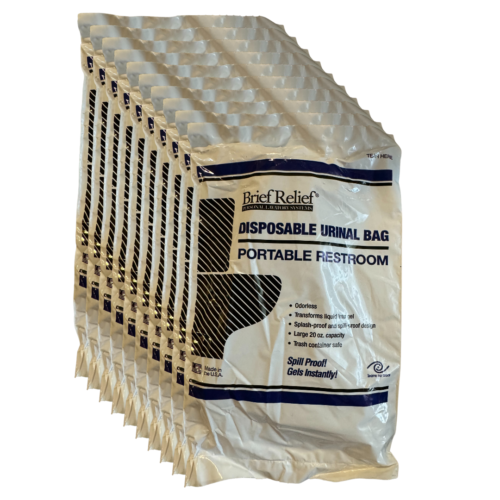 Brief Relief P/N BR608 Disposable Urinal Bag