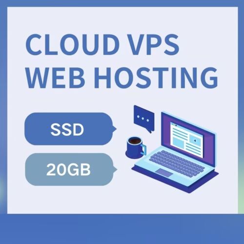 Cloud VPS Web Hosting with SSD Storage, 16GB RAM , 8Cores CPU