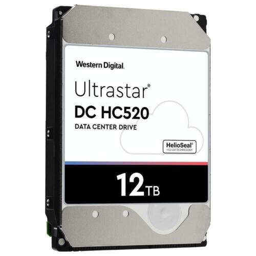 – WD Ultrastar DC HC520 HDD | HUH721212ALE601 | 12TB 7200RPM SATA 6Gb/s 256MB…