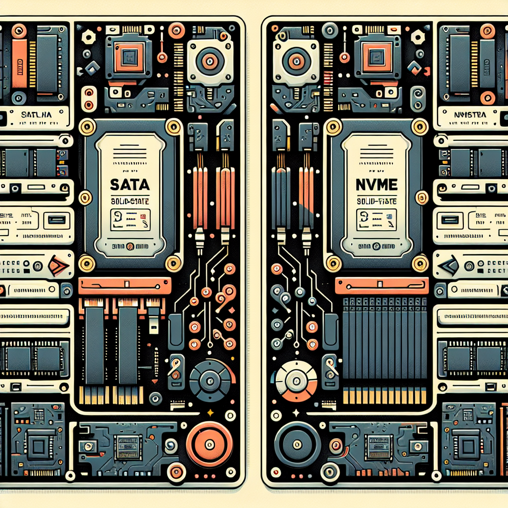 Exploring the Differences Between SATA and NVMe Solid-State Drives