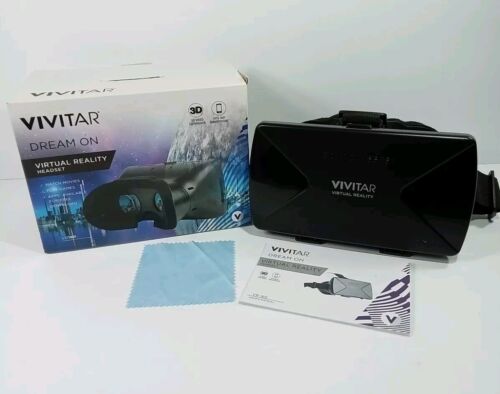 Open Box Vivitar Dream on Virtual Reality Headset VR160 Fits iPhones & Androids