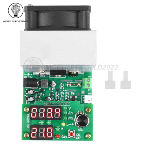 60W 110W Constant Current Electronic Load Discharge Battery Capacity Tester US