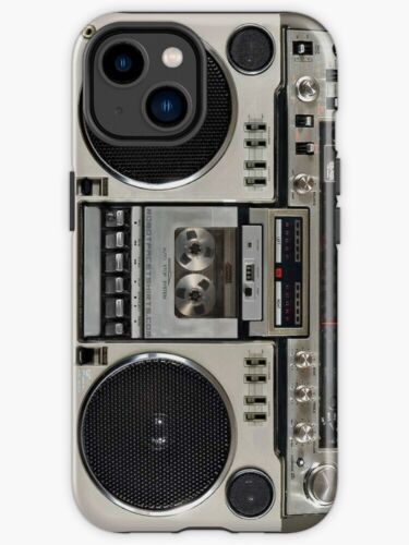 NEW! 80s Boombox iPhone Samsung Tough Case