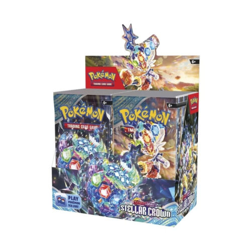 Pokemon Stellar Crown (SV07) Booster Box Brand New Factory Sealed