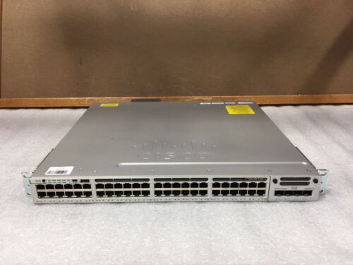 Cisco Catalyst WS-C3850-48P 48 10/100/1000 Ethernet PoE+ Ports TESTED