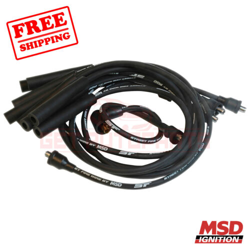 MSD Spark Plug Wire Set for Plymouth Cuda 70-1974