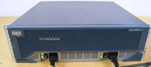 CISCO 3845 Intergrated Router IOS 15.1 1GB Dram/256MB Flash w/ DUAL Power Supply