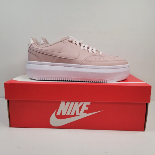 Nike Court Vision Alta Shoes Womens Size 11 Pink Platform Preppy DM0113-600