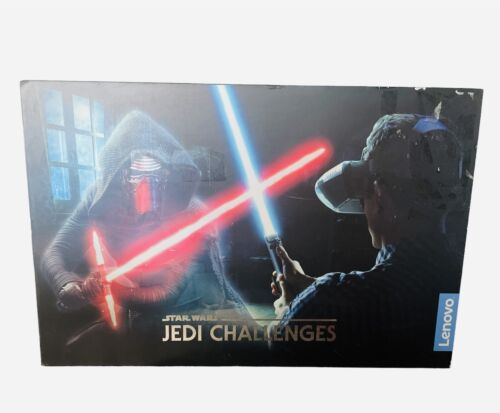 NIB Lenovo Star Wars Jedi Challenges AR Headset w/Lightsaber Controller Open Box