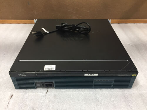 Cisco 2900 Series CISCO2911/K9 Integrated Service Router w/ Power Cable