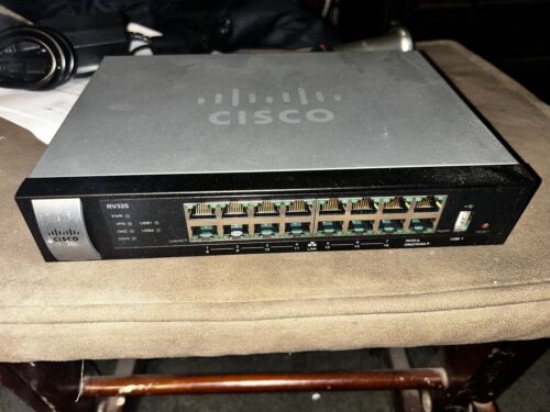 Cisco RV-325 14 Port Gigabit Wired VPN Router OpenVPN SPI Firewall IPSec RV325