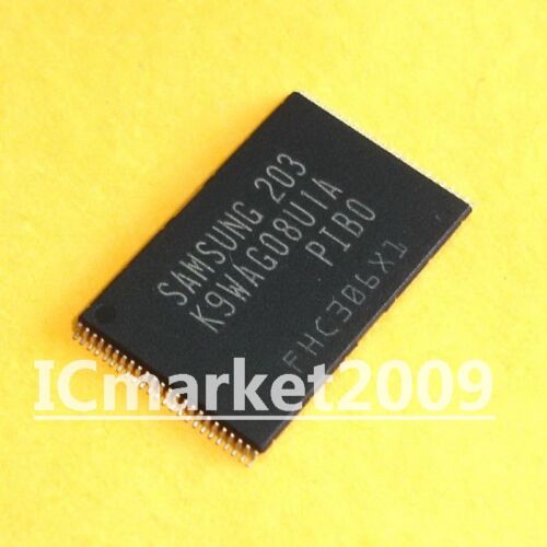 1 PCS K9WAG08U1A-PIB0 TSOP-48 1G x 8 Bit / 2G x 8 Bit NAND Flash Memory Chip IC