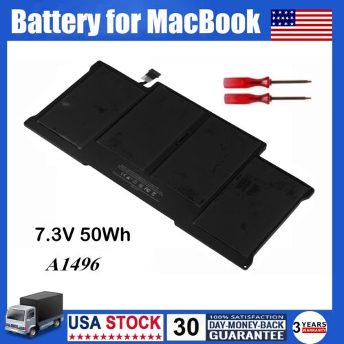 A1496 A1405 Battery For Apple Macbook Air 13” A1466 2013 2014 2015 2017 50Wh US