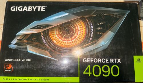 *Clearance* (FOR PARTS) Gigabyte RTX 4090 Windforce (No Core & VRAM) With Box