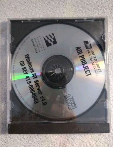 GTI with Microsoft Windows NT Server V4.0 With CD Key Brand New Factory Sealed