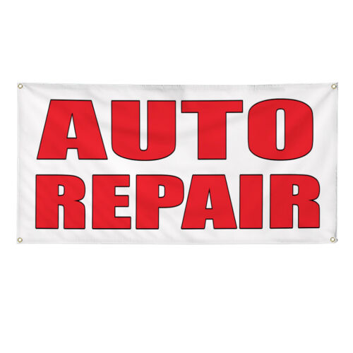 Vinyl Banner Multiple Sizes Auto Repair Auto Body Shop Car Repair B Automotive