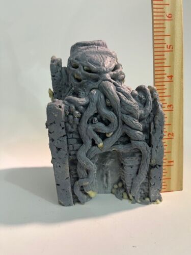 Dust 1947, Cthulhu Skull Temple, sculpted and Foam Urethan casted