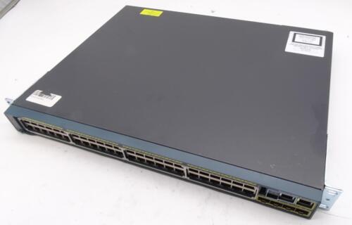 Cisco Catalyst WS-C2960S-48FPS-L 48-Port PoE+ Gigabit Network Switch