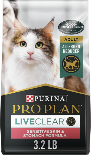 Allergen Reducing, High Protein Cat Food, LIVECLEAR Turkey and Oatmeal Formula –