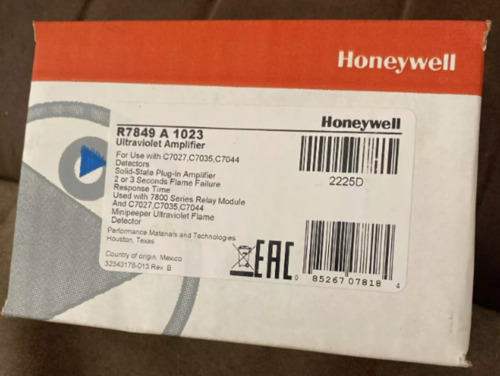 Honeywell R7849A1023 Ultraviolet Flame Amplifier R7849A1023