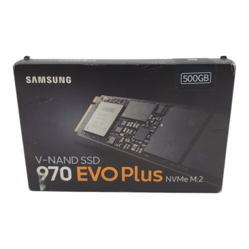 Samsung 970 EVO Plus NVMe M.2 500 GB Internal SSD (MZ-V7S500B/AM)