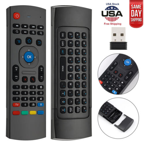 MX3 Air Fly Mouse 2.4G Wireless Keyboard Voice Remote control for Android TV PC-