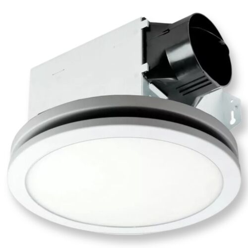 Delta Ventilation Fan LED Light 13 Watt Dimmable Adjustable 80CFM ITG80RLED-ADJ