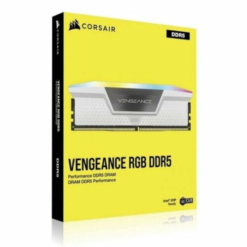 NEW CORSAIR VENGEANCE RGB DDR5 RAM 32GB 2x16GB 6000MHz RAM CMH32GX5M2E6000C36W