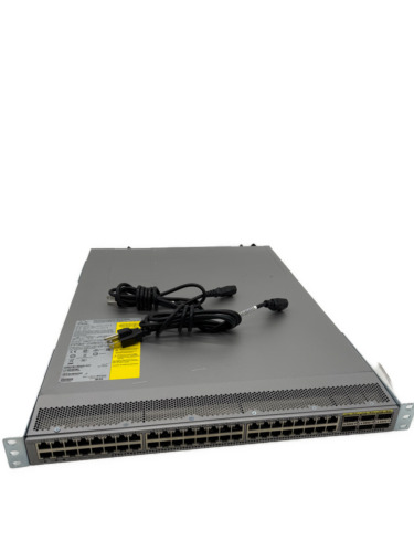 Cisco Nexus N9K-C9372TX Switch with Rack Mounts and NXOS 90 Day Warranty!