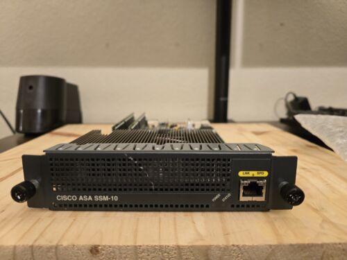 Cisco ASA-SSM-10 Advanced Security Service Module w/ 1GB RAM & 256M GB FLASH