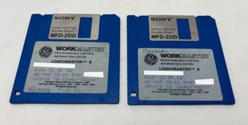 GE Fanuc WorkMaster Programmable Control Information Center, Logicmaster 6 Disks