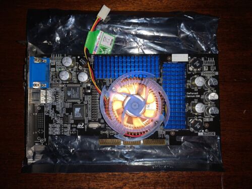 Inno3D NVIDIA Geforce 3 Ti 200 64 MB AGP VGA GPU Graphics Card