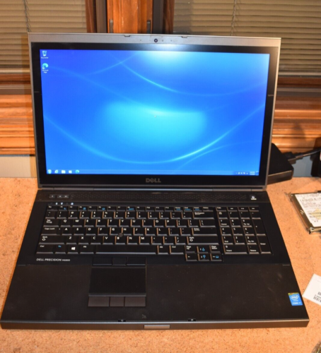 Dell Precision M6800 Quad Core i7-4810MQ 32GB 256GB Windows 7 Pro Touchscreen