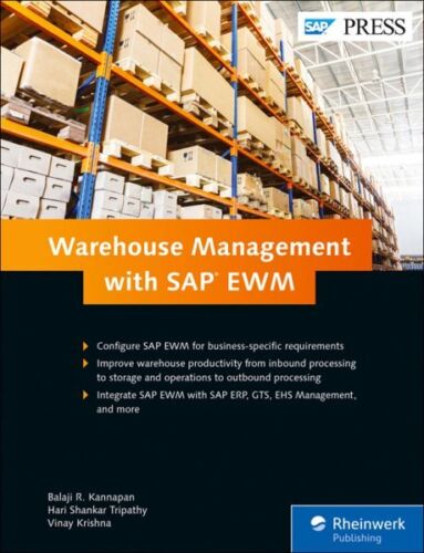 Warehouse Management with SAP EWM, Hardcover by Kannapan, Balaji R.; Tripathy…