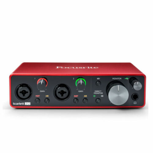 Focusrite Scarlett 2i2 3rd Gen. 2-Channel USB Audio Interface – MOSC0025