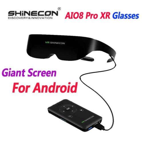 VR SHINECON SC-AI08 Pro XR AR Glasses 3D Smart VR Giant Screen Cinema Glasses