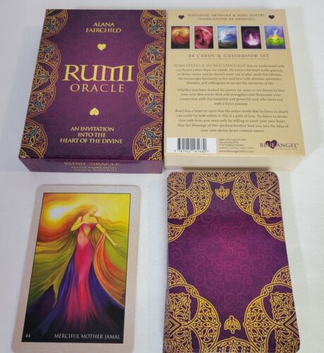 Rumi Oracle *CARDS ONLY* Invitation into the Heart of the Divine Alana Fairchild